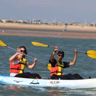 Kayak hasta el Islote de Sancti Petri (Cádiz)