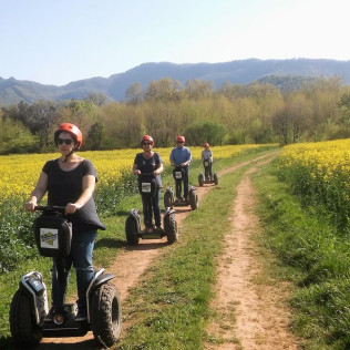 Tour en Segway por los volcanes de la Garrotxa (Santa Pau, Girona)