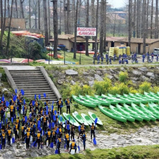 Descenso del Río Sella en Canoa (Arriondas, Asturias)