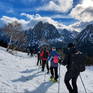 Senderismo con Raquetas de Nieve en el Parque Nacional de Aigüestortes i Estany de Sant Maurici (Lleida)