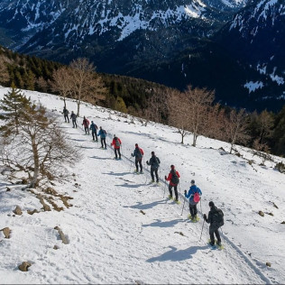 Senderismo con Raquetas de Nieve en el Parque Nacional de Aigüestortes i Estany de Sant Maurici (Lleida)