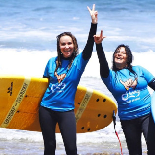 Clase Privada de Surf con Fotos en Playa Las Américas (Arona, Santa Cruz de Tenerife)