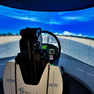 Doble Simulación: Vuelo en Simuladores A320 FNTPII y F18 (Fuenlabrada, Madrid)