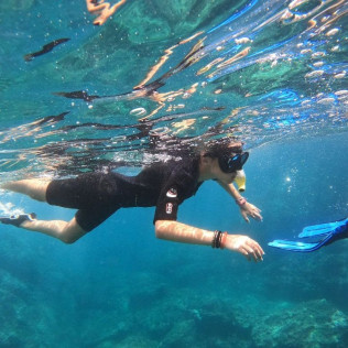 Snorkel desde la Bahía “Les Basetes” con Instructor (Calpe, Alicante)