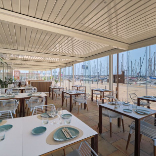 Circuito Spa, Masaje y Comida o Cena para dos en Hotel Marina Badalona 4* (Badalona, Barcelona)