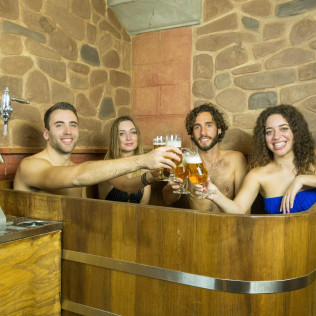 Circuito Spa de Cerveza en Beer Spa (Alicante)
