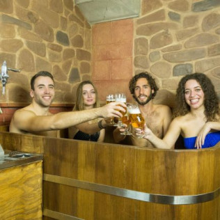 Circuito Spa de Cerveza en Beer Spa (Huelva)