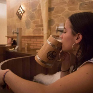 Circuito Spa de Cerveza en Beer Spa (Huelva)