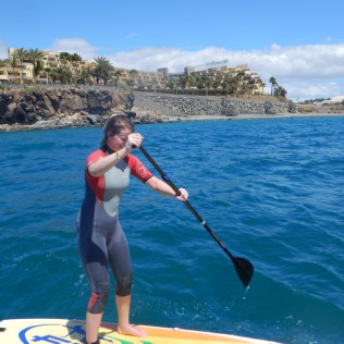 Clase de Paddle Surf (Tarajalillo, Gran Canaria)