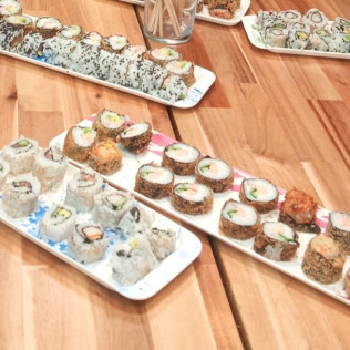 Taller de Sushi en Cuina al Punt (Barcelona)