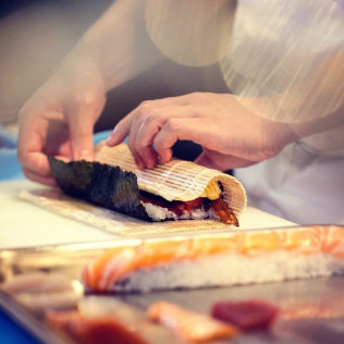 Taller de Sushi en Cuina al Punt (Barcelona)