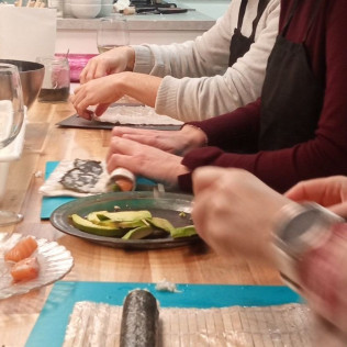 Taller de Sushi en Cuina al Punt (Barcelona)