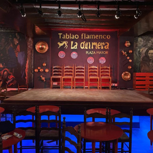Espectáculo Flamenco con Cena o Consumición en Tablao Flamenco La Quimera Plaza Mayor (Madrid)