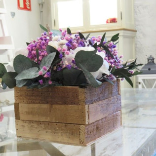 Taller Privado de Flor Preservada para dos: Crea tu Centro Floral o Decora tu Inicial (Arucas, Gran Canaria) 