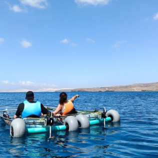 Nautical Premium Tour: Salida en Kayak Transparente Eléctrico (Fuerteventura)