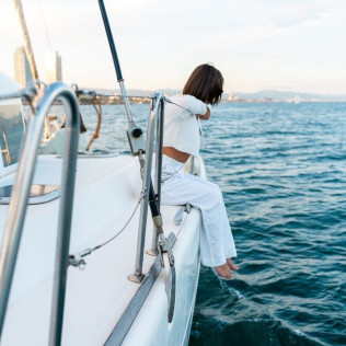 Salida en Catamarán (Barcelona)