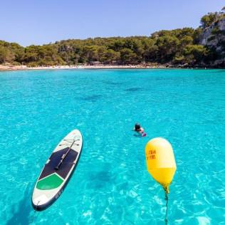 Excursión de Día Entero en Velero por la Costa Sur de Menorca (Ferreries, Menorca)