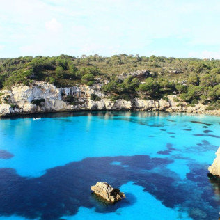 Puesta de Sol en Velero desde Fornells (Menorca)
