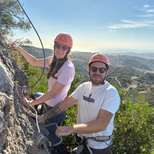 Vía Ferrata en Casares para dos (Málaga)