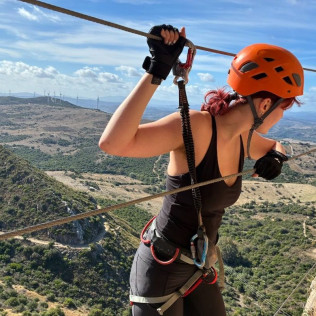 Vía Ferrata en Casares para dos (Málaga)