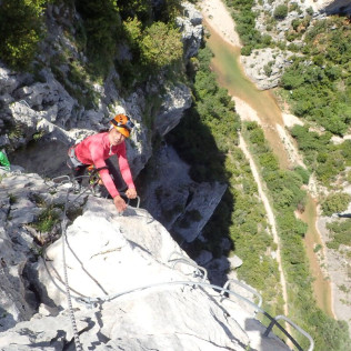 Vía Ferrata con Fotos (Sierra de Guara, Huesca)