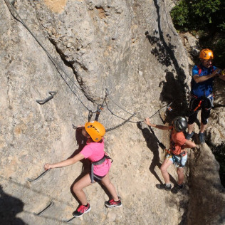 Vía Ferrata con Fotos (Sierra de Guara, Huesca)
