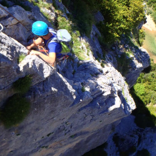 Vía Ferrata con Fotos (Sierra de Guara, Huesca)