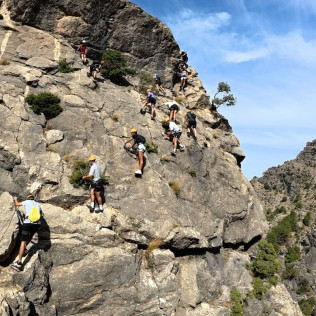 Vía Ferrata de la Mocha o de la Escaleruela (Cazorla, Jaén)