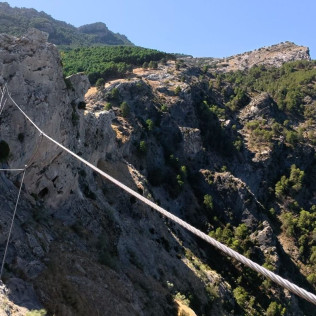 Vía Ferrata de la Mocha o de la Escaleruela (Cazorla, Jaén)