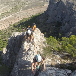 Via ferrata y Rappel (Murcia)