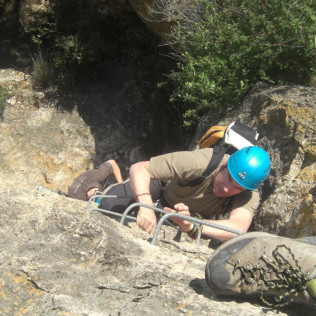 Vía Ferrata del Barranc de la Foig (Tivissa, Tarragona)