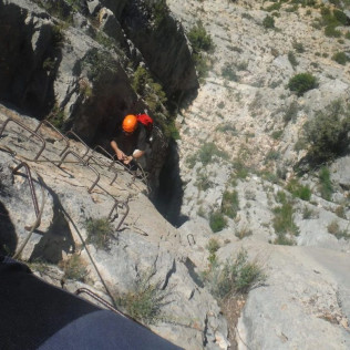 Vía Ferrata (Montalbán, Teruel)