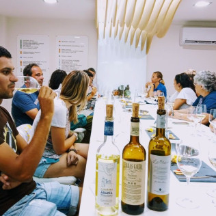 Armonía en Cuatro Tiempos: Visita a Viñedos y Bodega con Degustación de Vinos y Quesos para dos en Terras Gauda (Pontevedra)