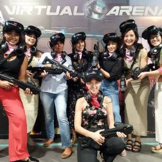 Experiencia de Realidad Virtual en Virtual Arena (Madrid)
