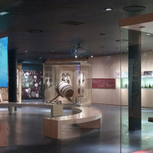 Entrada al Museo Vivanco de la Cultura del Vino en BODEGAS VIVANCO (Briones, La Rioja)