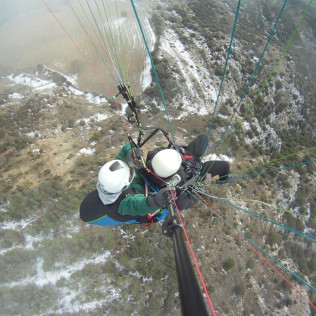 Vuelo Acrobático en Parapente (Áger, Lleida)