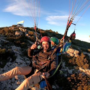 Vuelo Acrobático en Parapente (Ronda, Málaga)