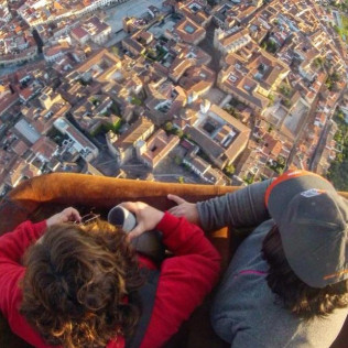 Vuelo en Globo con Cava, Almuerzo y Vídeo (Badajoz, Extremadura)