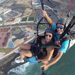 Vuelo en Parapente Biplaza (Gran Canaria)