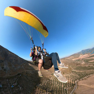 Vuelo en Parapente Biplaza (Málaga)