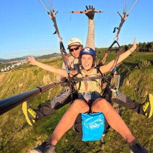 Vuelo en Parapente (Sopelana, Vizcaya)