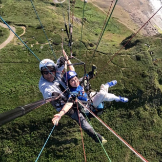 Vuelo en Parapente (Sopelana, Vizcaya)