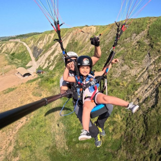 Vuelo en Parapente (Sopelana, Vizcaya)