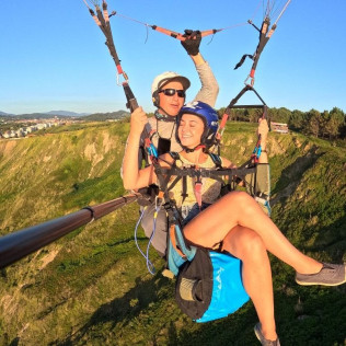 Vuelo en Parapente (Sopelana, Vizcaya)