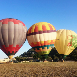 Vuelo en Globo Romántico con Cava, Fotos y Vídeo para dos (Mallorca)