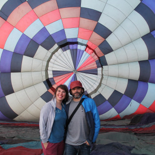 Vuelo en Globo Romántico con Desayuno y Cava para dos (Sevilla / Huelva)