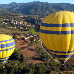 Vuelo en Globo con Transporte incluido desde Barcelona (Montseny, Barcelona)