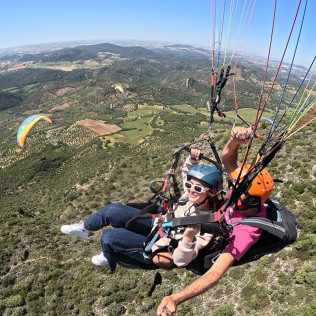 Vuelo en Parapente con Opción a Fotos y Vídeos en HD (Algodonales, Cádiz)