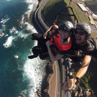 Vuelo en Parapente Biplaza y Fotos (Gran Canaria)