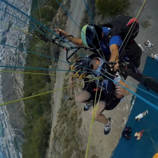 Vuelo en Parapente Acrobático (Murcia)